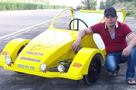 Thợ Việt chế xe 3 bánh "siêu độc" chỉ 20 triệu đồng