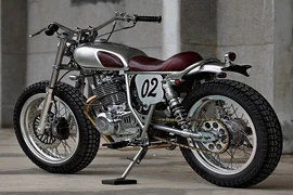 Xế độ Suzuki TU250 đơn giản "siêu tiết kiệm"