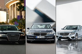 Mercedes, BMW và Audi chạy đua công nghệ trên xe hơi