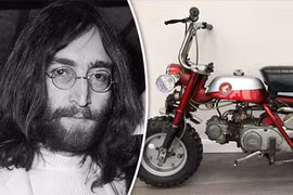 Xe máy Honda Monkey của John Lennon đắt gấp 100 lần giá gốc