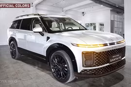 Hyundai SantaFe 2026 lộ diện mạo nâng cấp đầy "sang chảnh"