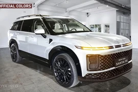 Hyundai SantaFe 2026 lộ diện mạo nâng cấp đầy "sang chảnh"