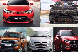 Điểm mặt ôtô bán chạy nhất tháng 5/2018 tại thị trường Việt
