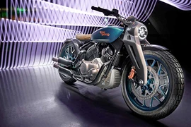 Royal Enfield KX Concept - chiếc bobber đậm chất tương lai
