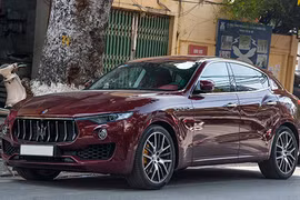 Xế sang Maserati Levante hơn 5 tỷ lăn bánh tại Hà Nội