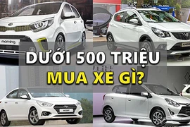 Những chiếc sedan giá rẻ dưới 500 triệu đồng tại Việt Nam 