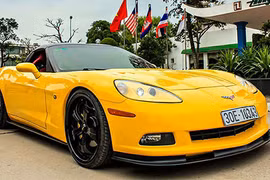 Siêu xe Chevrolet Corvette C6 "show hàng" tại Hà Nội