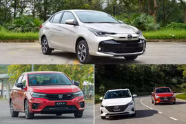 Toyota Vios tăng trưởng tới 450%, nhưng vẫn thua Honda City