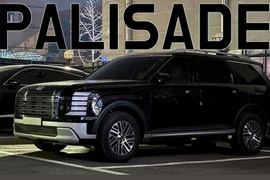 Cận cảnh Hyundai Palisade 2025 phiên bản "bóng đêm" cực ngầu