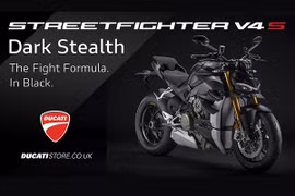 Ducati Streetfighter V4 S Dark Stealth mới chào bán 615 triệu đồng