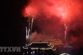 Lung linh pháo hoa chào mừng Đại lễ Phật đản Liên hợp quốc