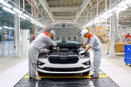 Khánh thành nhà máy sản xuất ôtô Skoda đầu tiên tại Việt Nam