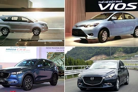 Honda CR-V lại lên "đỉnh" thị trường ôtô Việt tháng 2/2018