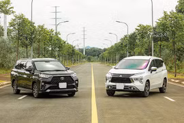 Doanh số Mitsubishi Xpander đang bỏ xa Toyota Veloz trong phân khúc MPV