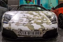 Lamborghini Murcielago phong cách "nhà binh" tại Việt Nam
