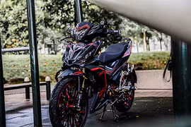 “Xế nổ” Honda Winner 150 độ siêu khủng tại Sài Gòn