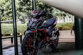 “Xế nổ” Honda Winner 150 độ siêu khủng tại Sài Gòn