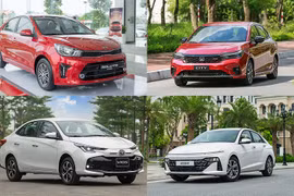 Top sedan hạng B “giá mềm” tại Việt Nam 