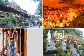 Cảnh chùa Hang, nơi đầu tiên Đạo Phật du nhập vào nước ta