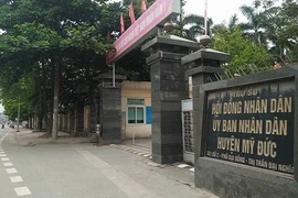 Ảnh: Trước giờ công bố dự thảo thanh tra đất ở Đồng Tâm