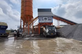 Huyện vào cuộc vụ trạm bê tông Việt Phát bị tố xây dựng trái phép 