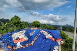 Hòa Bình: Bãi rác khổng lồ “nhấn chìm” đường Trương Hán Siêu