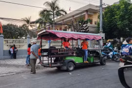 Xe điện hoạt động trái phép ở Nam Định: Sở GTVT vào cuộc