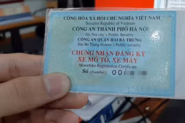 Công an cấp xã sẽ cấp biển số xe mô tô, xe gắn máy