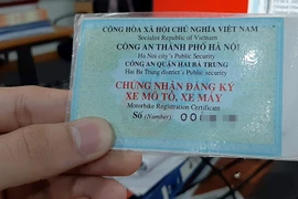 Công an cấp xã sẽ cấp biển số xe mô tô, xe gắn máy