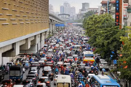 Hà Nội dự kiến dựng 100 trạm thu phí ô tô vào nội thành