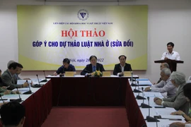 VUSTA góp ý Dự thảo Luật Nhà ở (sửa đổi)