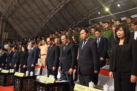 Những hình ảnh xúc động tại Lễ tưởng niệm nạn nhân tử vong do TNGT