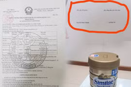 Trẻ đau bụng sau khi uống sữa Abbott Similac: Giấy kiểm định không có dấu, chữ ký