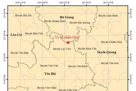 Động đất mạnh 3,5 độ richte gây rung lắc mạnh ở Yên Bái