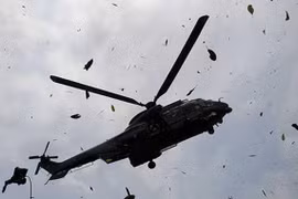 Malaysia: Rơi trực thăng ở eo biển Malacca