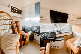 Kinh ngạc bên trong ngôi nhà xe buýt đầy đủ tiện nghi