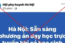 Hà Nội: Bác bỏ thông tin chuyển sang học trực tuyến khi có học sinh mắc COVID-19
