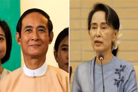 Quân đội Myanmar điều tra tham nhũng loạt thân cận của bà San Suu Kyi