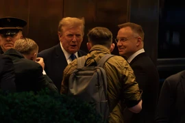 Tổng thống Ba Lan gặp riêng ông Donald Trump 