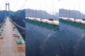 Choáng ngợp cây cầu cao nhất thế giới sắp khánh thành ở Trung Quốc