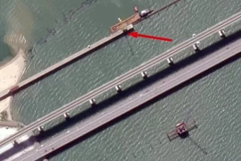 Công trình giống cầu 'sinh đôi' cạnh cầu Kerch ở Crimea