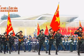 Tối nay 18/4 tổ chức hợp luyện diễu binh trên đường phố TP HCM