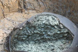 Đào đất giữa đồng, bất ngờ phát hiện “kho báu” khủng