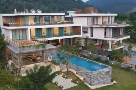 Cận cảnh biệt thự 1.100 m2 tại Tam Đảo