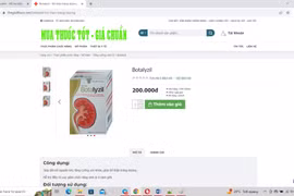 Cảnh báo hàng loạt TPBVSK quảng cáo như thuốc chữa bệnh