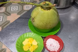 Uống nước dừa, đường phèn, gừng, sả để ngừa Covid-19?