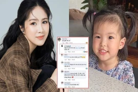 Lê Phương bình tĩnh "vỗ mặt" anti-fan khi chê bai con gái: "Xấu dã man!"