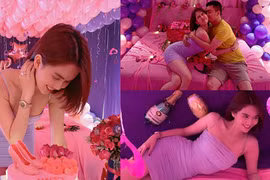 Video: Ngọc Trinh òa khóc vì quà sinh nhật tuổi 30 của bạn trai đại gia