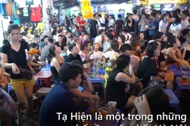 Video: Tạ Hiện - khu phố đêm 'hái ra tiền' tại Hà Nội