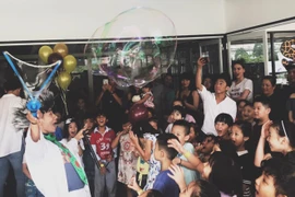 Hồ Ngọc Hà, Cường Đô La tái hợp mừng sinh nhật Subeo